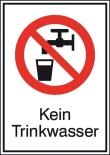 Kombischild, Kein Trinkwasser