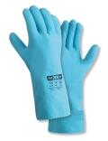 teXXor® Haushaltshandschuhe 'NATURLATEX', blau