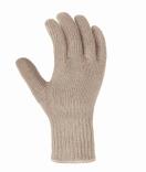 teXXor® Grobstrick-Handschuhe 'BAUMWOLLE/POLYESTER', rohweiß