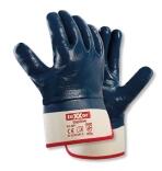 teXXor® topline Nitril-Handschuhe 'STULPE', Nitril-Vollbeschichtung (blau)