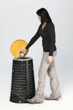 Anwendungsbeispiel: Fußpedalgestänge für Müllsackständer -Cubo Zurina- (Art. 34654)