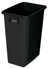 Modellbeispiel: Abfallbehälter ′P-BAX 1′ aus 50% recyceltem Material, dunkelgrau (Art. 60001.0001)