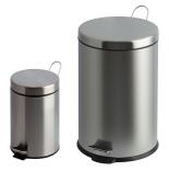 Abfallbehälter 'P-Bins 26' 3, 5, 12, 20 oder 30 Liter aus Edelstahl, mit Pedal