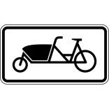 Verkehrszeichen 1010-69 StVO, Fahrrad zum Transport von Gütern oder Personen, Lastenfahrrad
