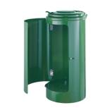 Müllsackständer 'State Harrisburg' für Rastplätze, 120 Liter, freistehend oder Bodenbefestigung