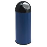 Abfallbehälter 'Bullet Bin' 55 Liter aus Stahl, wahlweise mit Innenbehälter