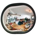 Raumspiegel 'INDOOR' aus Acrylglas, oval