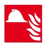 Brandschutzschild, Mittel und Geräte zur Brandbekämpfung