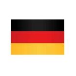 Länderflagge Deutschland (ohne Wappen), Stoffqualität FlagTop 110 g/m² oder 160 g/m²