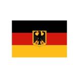 Bundeswappenflagge Deutschland, Stoffqualität FlagTop 110 g/m² oder 160 g/m²