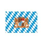 Landesflagge Bayern (Rauten mit Löwe), Stoffqualität FlagTop 110 g/m² oder 160 g/m²