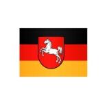 Landesflagge Niedersachsen, Stoffqualität FlagTop 110 g/m² oder 160 g/m²