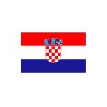 Länderflagge Kroatien, Stoffqualität FlagTop 110 g/m² oder 160 g/m²