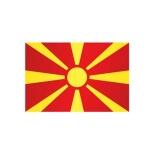 Länderflagge Mazedonien, Stoffqualität FlagTop 110 g/m² oder 160 g/m²