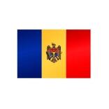 Länderflagge Moldawien, Stoffqualität FlagTop 110 g/m² oder 160 g/m²