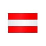 Länderflagge Österreich (ohne Wappen), Stoffqualität FlagTop 110 g/m² oder 160 g/m²