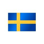 Länderflagge Schweden, Stoffqualität FlagTop 110 g/m² oder 160 g/m²