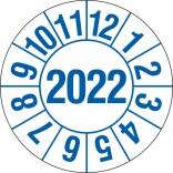 Prüfplaketten für Labore und Krankenhäuser (1 Jahr), 2023-2029, Bogen