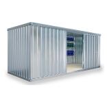 Materialcontainer 'STMC 1500', ca. 10 m², wahlweise mit Holzfußboden