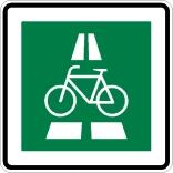 Verkehrszeichen 350.1 StVO, Radschnellweg