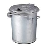 Abfallbehälter 'Dust Bin' , 70 Liter, feuerfest aus Stahl, mit Deckel