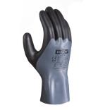 teXXor® Chemikalienschutz-Handschuhe 'NITRIL', grau/schwarz
