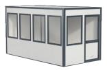 Modulares Raumsystem Komplett-Set 'Master 12', Grundfläche 11,68 m²