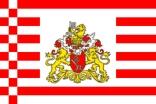 Landesflagge Bremen (Senat), Stoffqualität FlagTop 110 g/m² oder 160 g/m²