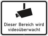 Hinweisschild 2842, Dieser Bereich wird videoüberwacht