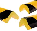 Kantenschutz 'Protect' Knuffi® aus PU, Länge 5000 mm (Rolle), gelb/schwarz, verschiedene Profile