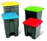 Abfallbehälter 'Pro 10' 30-100 Liter aus Polypropylen, mit Pedal