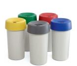 Abfallbehälter 'Modo rund', 50 Liter aus Polyethylen