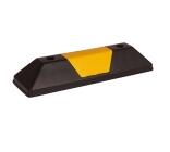 Leitschwelle 'Parkway Mini', Länge 550 mm, Höhe 100 mm, schwarz/gelb oder gelb/schwarz