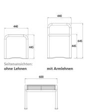 Anwendungsbeispiel: Hocker -Dita- ohne Arm- und Rückenlehnen in violettblau (Art. 20957-03)