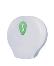 Modellbeispiel: Toilettenpapierspender ′P-BAX Dispenser 3′ aus Recycling-Kunststoff