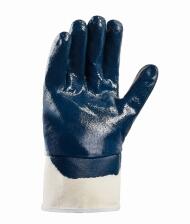 teXXor® Nitril-Handschuhe ′STULPE′, 3/4 Nitril-Beschichtung (blau)