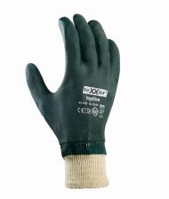 teXXor® PVC-Handschuhe ′GRÜN MIT STRICKBUND′