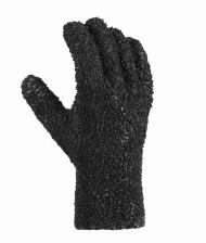 teXXor® PVC-Handschuhe ′SCHWARZ GRANULIERT′