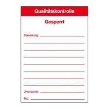 Modellbeispiel: Qualitätskontrolle Gesperrt (Art. 21.1003)