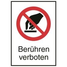 Modellbeispiel: Berühren verboten Art. 21.1151