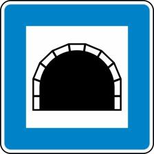 Modellbeispiel: VZ Nr. 327 (Tunnel)