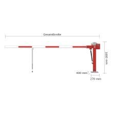 Technische Ansicht: Wegesperre -Alpha 350- mit Pendelstütze (Art. 35974-030604)