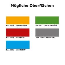 Detailansicht: Mögliche Oberflächen