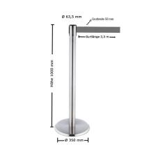 Technische Ansicht: Personenleitsystem -P-Line 360-