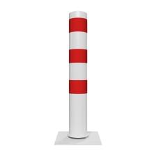 Modellbeispiel: Stahlrohrpoller/Rammschutzpoller -Bollard-  ø 152 mm allseitig neigbar (Art. 401530nb)