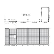 Technische Ansicht: Maße