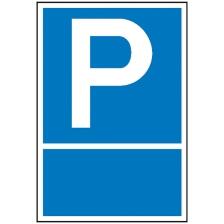 Modellbeispiel: Parkplatzschild zur Selbstbeschriftung (Art. 41.5140)