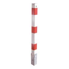 Modellbeispiel: Absperrpfosten -Bollard- 70 x 70 mm umlegbar, mit Profilzylinderschloss (Art. 470uzkhb)