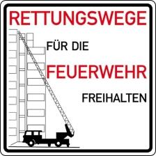 Modellbeispiel: Rettungswege für die Feuerwehr freihalten (Art. 51.2762)