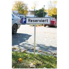 Anwendungsbeispiel: Schild nicht im Lieferumfang enthalten - bitte separat bestellen!